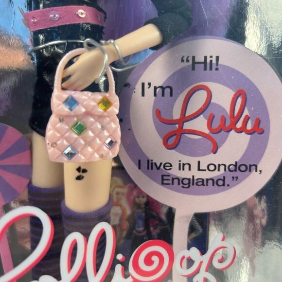 Lollipop Girls Lulu London Doll 2002 Jan McLean Designs #706201 - New In Box - Picture 3 of 7